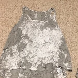 Marble Flowy Tank Top